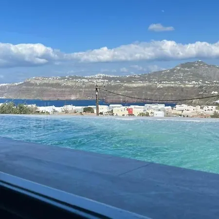فيلة Stela Caldera View Cave/private Mini Pool/jacuzzi *